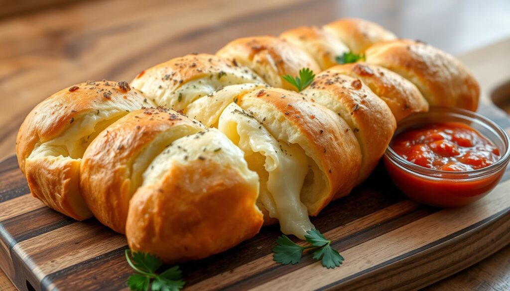 How to bake Costco pull apart cheese bread?