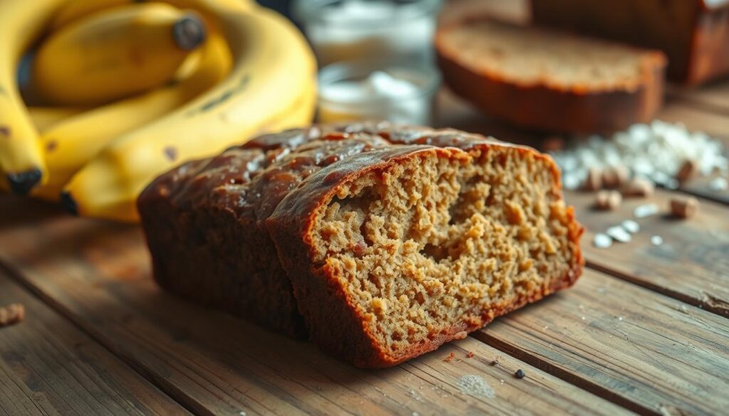 Rubbery banana bread