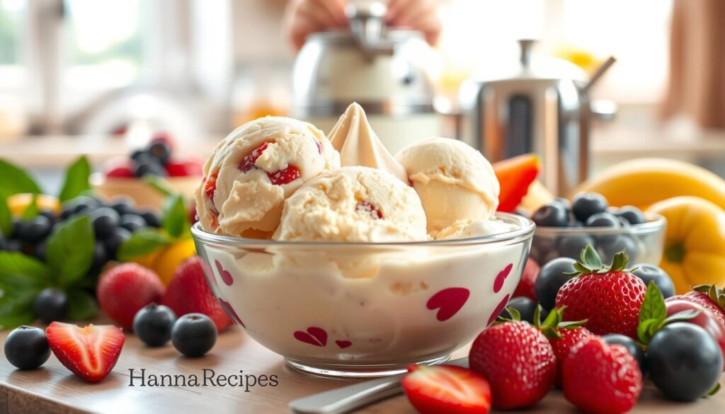 home made ice cream recipe without eggs