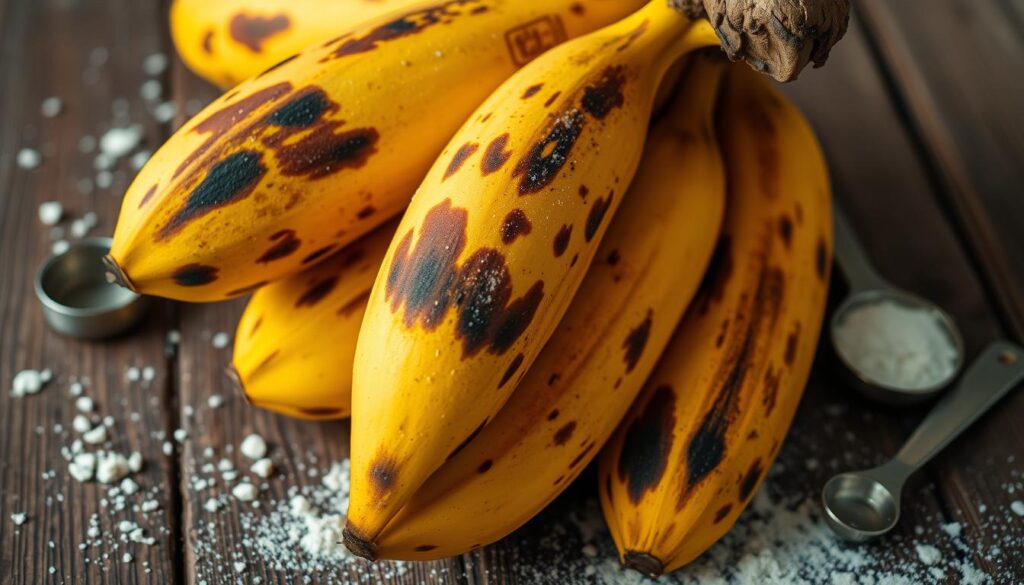 ripe bananas for banana bread