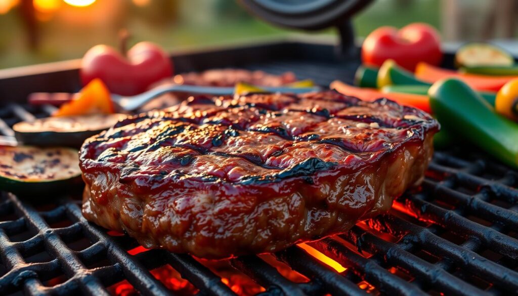 grilled steak