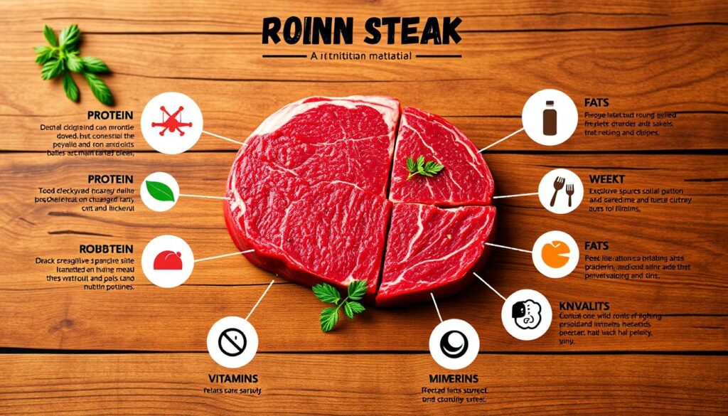 round steak nutritional information